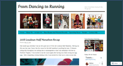Desktop Screenshot of dancingtorunning.com